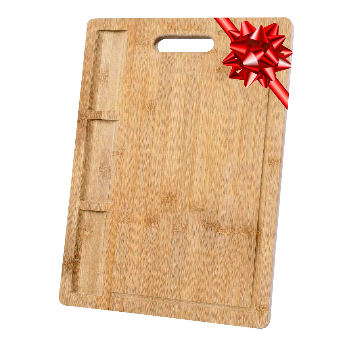 Extra Large Bamboo Cutting Board - 17x12.5 inch Wood Cutting