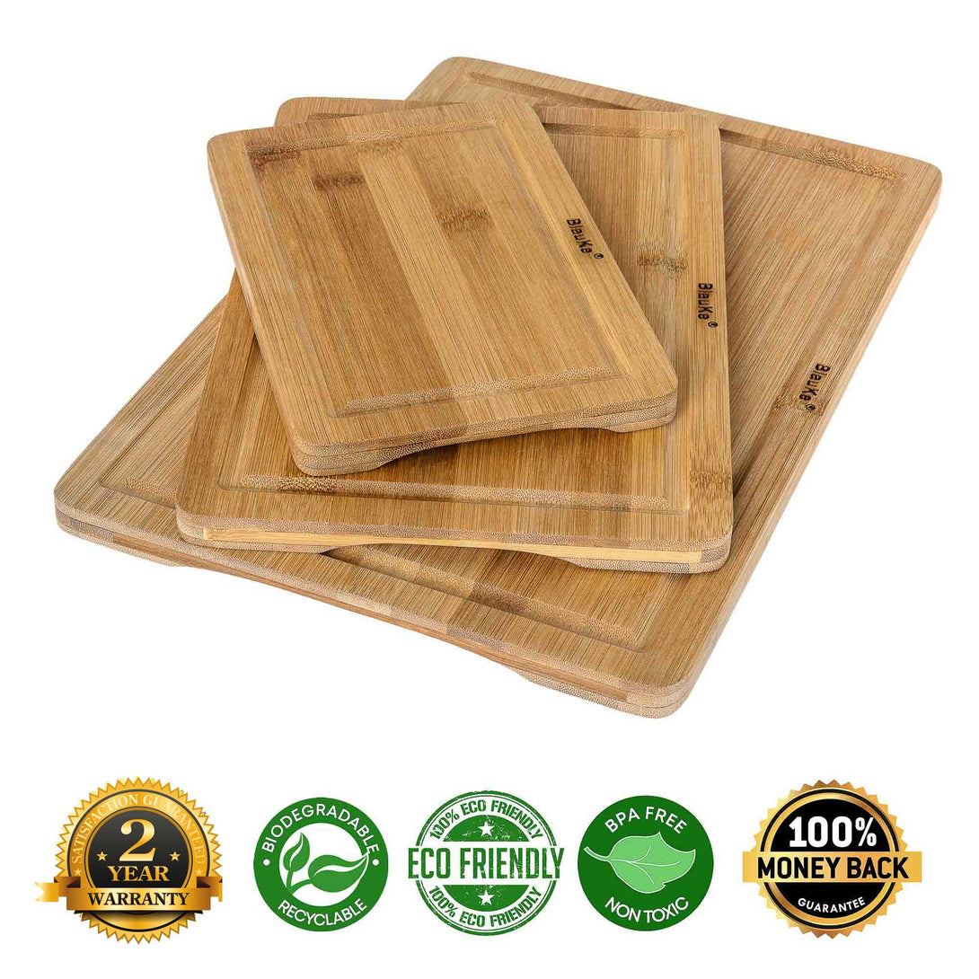 OAKSWARE 30 x 20 inch XXXL Bamboo Cutting Board, Kitchen Chopping Boards with Juice Groove for Meat, Cheese, Fruit & Vegetables- Alpine Bamboo