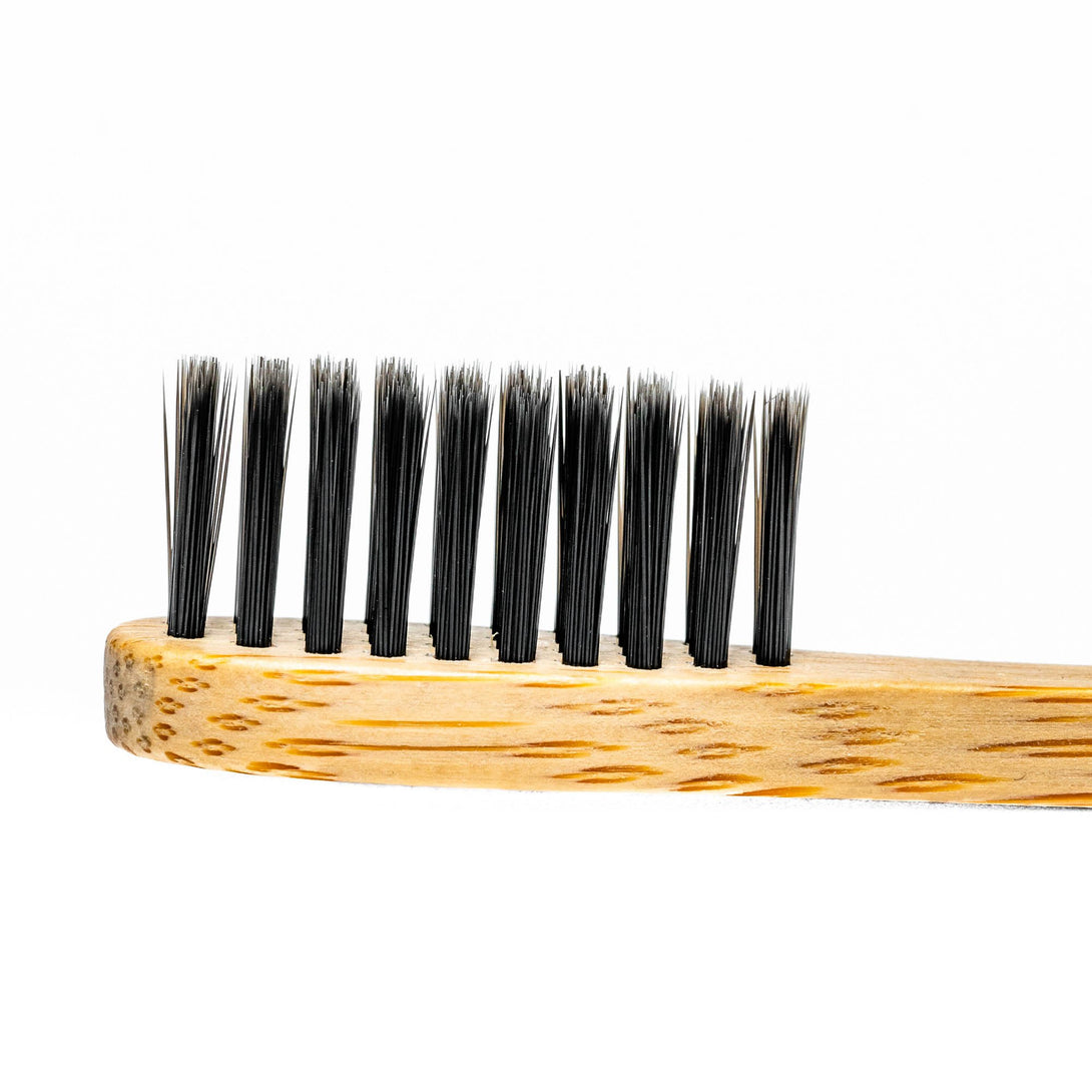 Bamboo Toothbrush Medium Bristles - Biodegradable Toothbrushes - Wooden Toothbrushes - Recyclable Toothbrushes - Bamboo Toothbrush Set-55