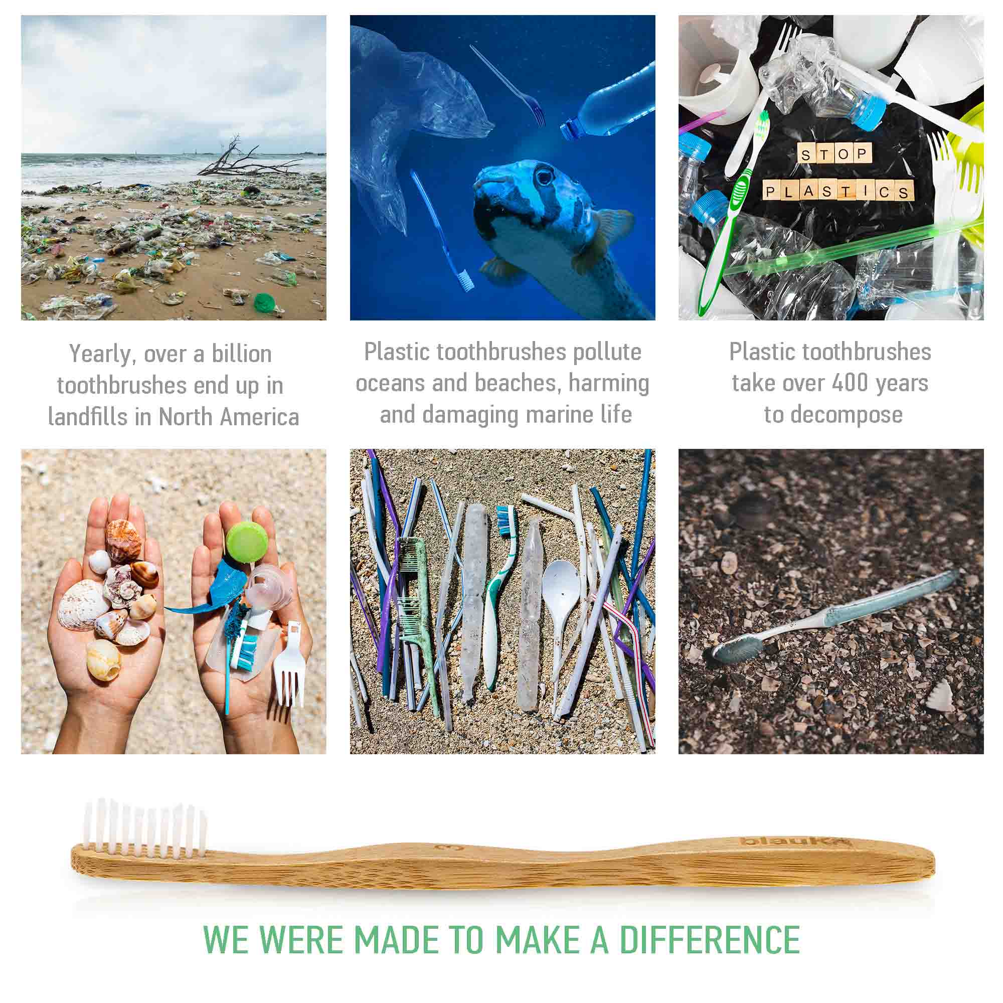 Bamboo Toothbrush Medium Bristles - Biodegradable Toothbrushes - Wooden Toothbrushes - Recyclable Toothbrushes - Bamboo Toothbrush Set-61