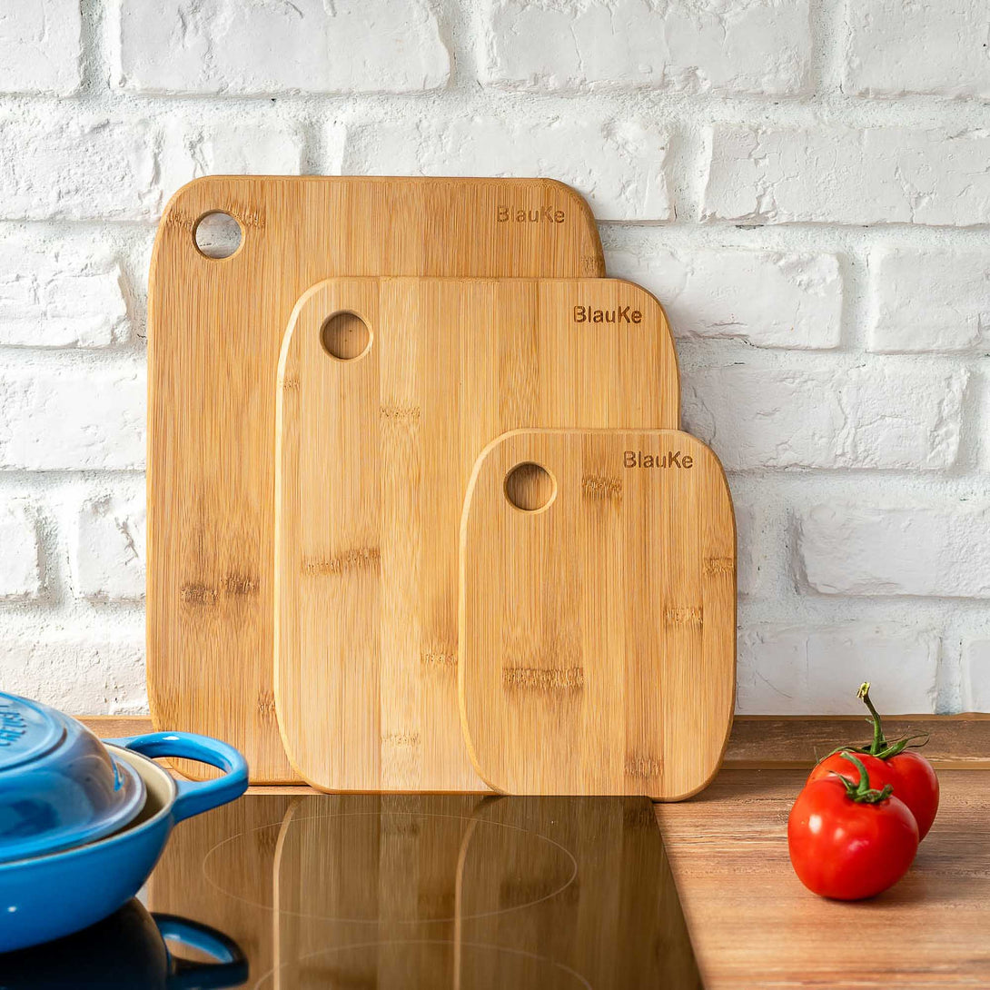 3-Piece Durable Bamboo Cutting Board Set, 1 Set - Fry's Food Stores